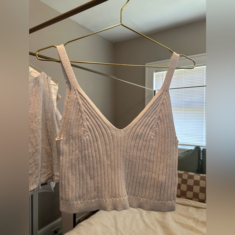 Aerie Ribbed Knit Tank